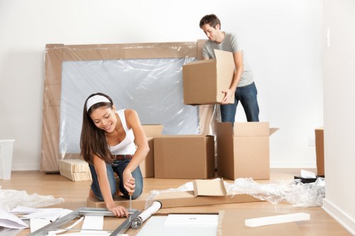 Commercial movers planning a business relocation in Queenspark