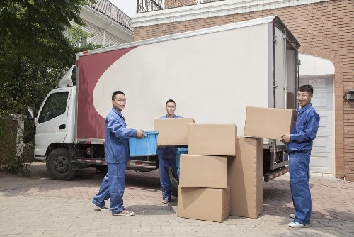 Movers preparing urgent household removal service in Queenspark