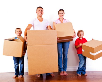 Packing boxes and moving supplies in Queenspark