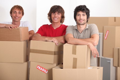 Residential furniture collection in Queenspark with heavy items ready for removal