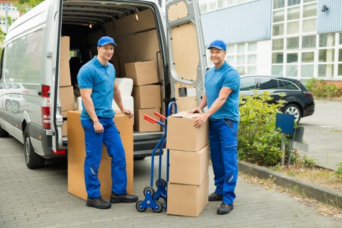 Van transport service operating under UK terms and conditions