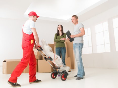 Careful packing and wrapping for furniture removals in Queenspark