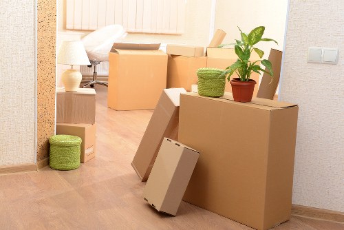 Queenspark moving van used for safe and efficient relocation