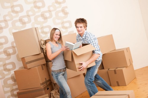 Moving day logistics for a Queenspark household relocation